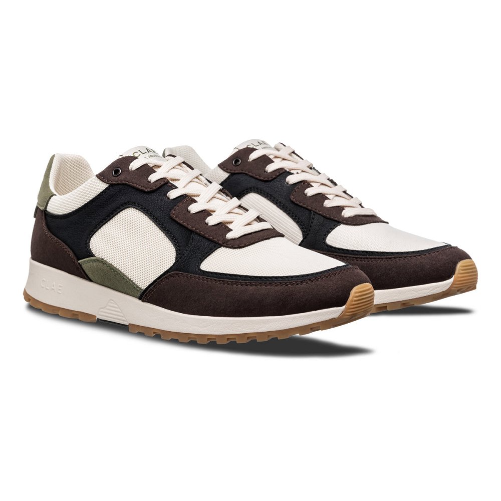 CLAE JOSHUA Sneakers Womens USA026-H93 In Walrus Brown Olive